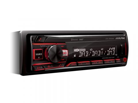 Alpine UTE-204DAB 1-DIN Autoradio Bluetooth Digital Radio AUX UKW DAB+ 
