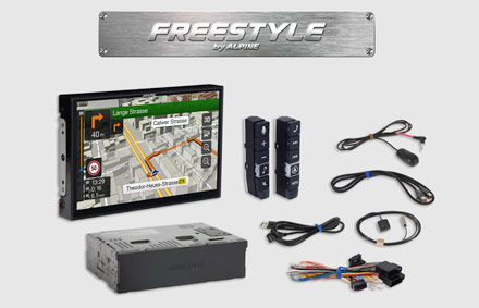 All parts included - Freestyle Navigation System X903DC-F