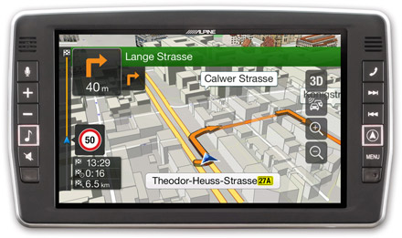 Mercedes Sprinter - Navigation - 3D Maps  - X903D-S906
