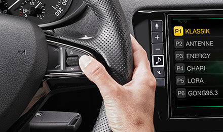 Skoda Octavia 3 Steering Wheel Remote Control Buttons X903D-OC3